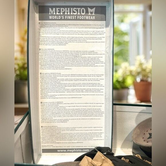 MEPHISTO Hedina Women's Leather Perforated Molded Cork Footbed Mule Sandal EU 41 - Picture 15 of 16